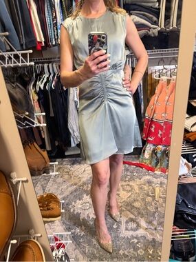 Sea green H&M cocktail dress